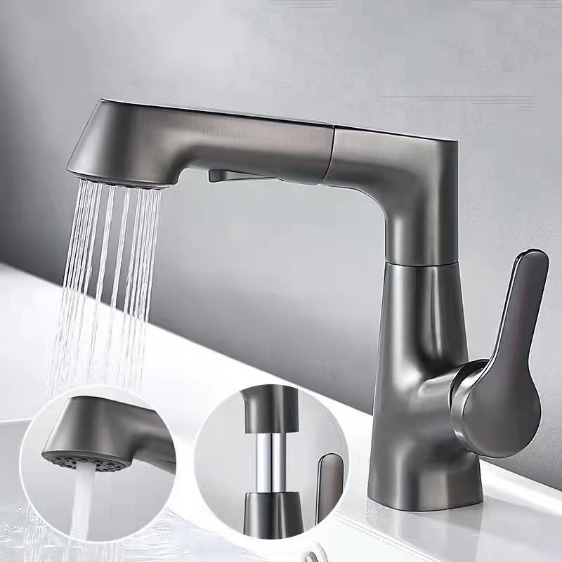 Modern widely used bathroom faucet copper sink faucet
