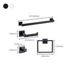Stainless Steel Bathroom Accessories Single Piece or in Set Modern Bathroom Set