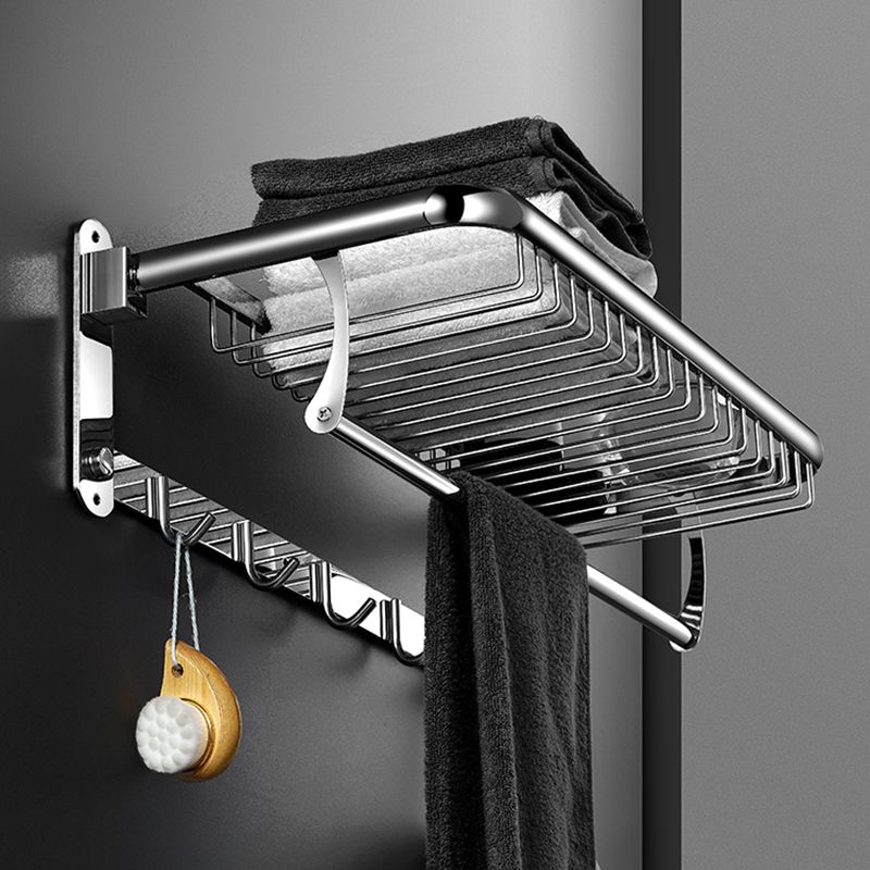 Minimalistic Bathroom Accessories Set Paper Holder Towel Bar Stainless Steel Bathroom Set