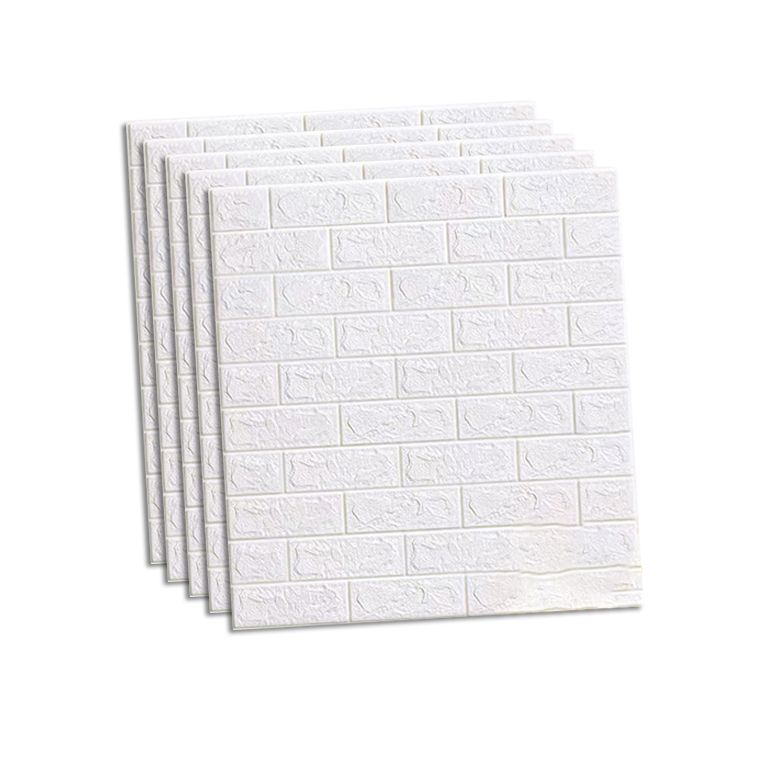 Back Wall Panels 3D Embossing Peel and Stick Wall Covering for the Living Room