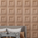 Glam Cord Access Panel PVC Self-Adhesive 3D Embossing Waterproof Wall Panel