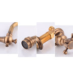 Widely Used Bathroom Faucet 3 Hole Round Sink Faucet