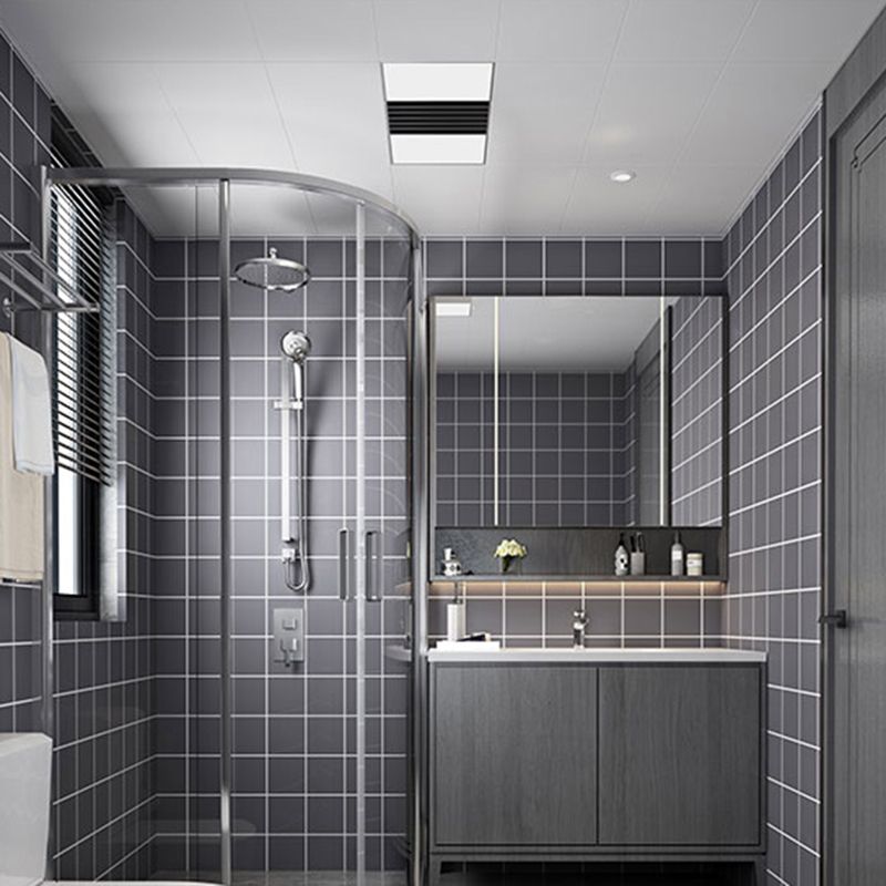 Modern Bathroom Peel and Stick Wall Tile Single Tile Peel and Stick Wall Tile