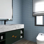 Mosaic Tiles Peel and Stick Tile Roll Bathroom Backplate Peel and Stick Wall Tiles