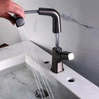Single-Lever Faucet Contemporary Style Basin Faucet for Bathroom
