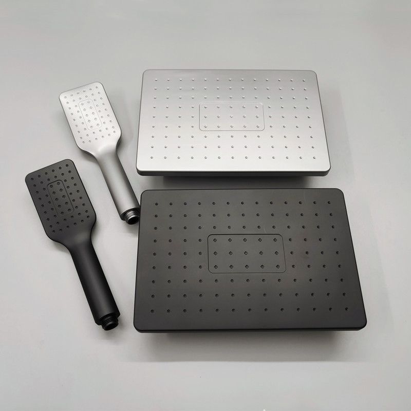 Rectangular Large Shower Head Standard Spray Pattern Shower Head