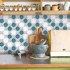 Plastic Peel & Stick Mosaic Tiles Waterproof Mosaic Tiles Wallpaper