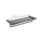 Dark gray modern bathroom accessory set stainless steel bathroom accessory set