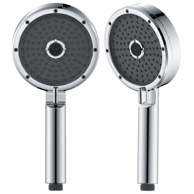 Matt Black Hand Shower Modern 3-Stream Round Wall Mounted Hand Shower