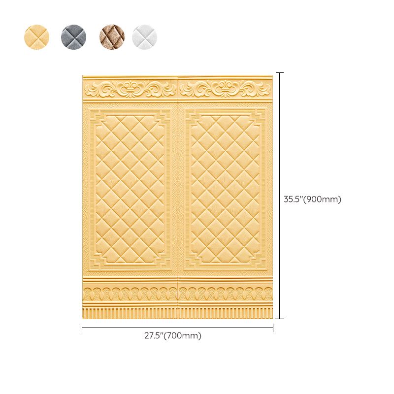 3D back wall panels Contemporary plastic back wall panels with waterproof