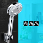 Modern Showerhead Adjustable Spray Pattern Round Showerhead