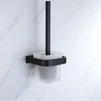 Modern Bathroom Hardware Set Bathroom Shelf Towel Bar Black Bathroom Hardware Set