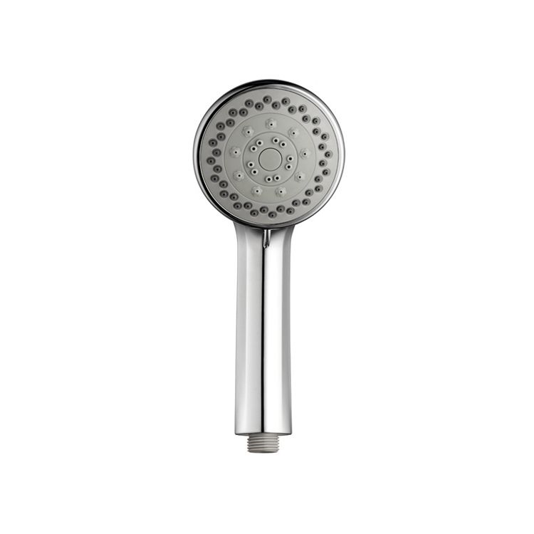 Single Double Showerhead Square High Arc Showerhead Combo in Chrome