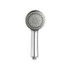 Single Double Showerhead Square High Arc Showerhead Combo in Chrome