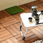 Wood Deck/Patio Floor Tiles with Click Installation Floor Slabs Tiles