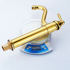 Farmhouse Widely Distributed Bathroom Faucet Vintage Single Hole Sink Faucet