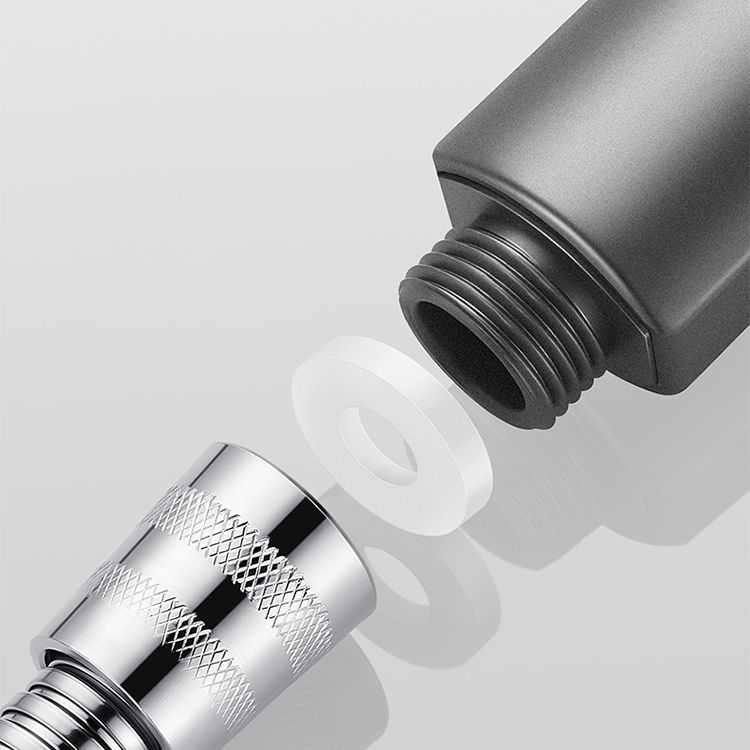 5-Spray Pattern Handheld Shower Head High Flow Wall Mounted Shower Head