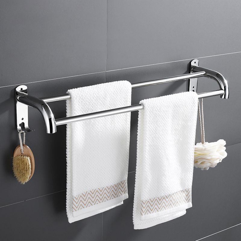 Contemporary Metal Bathroom Accessories Single Piece or as Set with Paper Holder