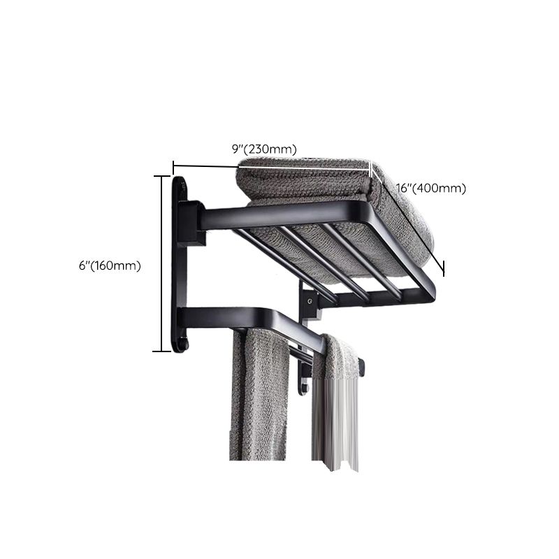 Modern Bathroom Accessory Set Black Soap Dish Bath Shelf Bathroom Set