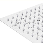 Stainless Steel Fixed Shower Head Rainfall Wall Mounted Shower Head with Extension Arm