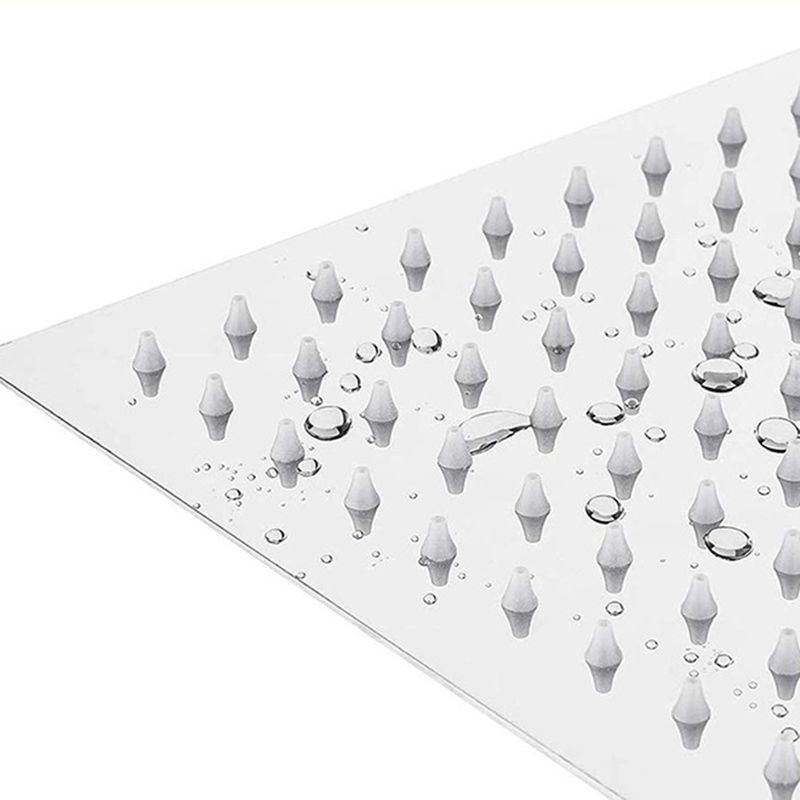 Stainless Steel Fixed Shower Head Rainfall Wall Mounted Shower Head with Extension Arm