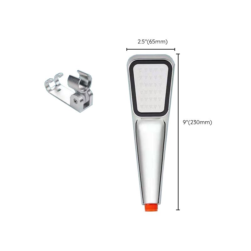 Plastic Wall-mounted Shower Head Modern Bathroom Handheld Shower Head