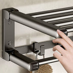 Modern Bathroom Accessories Set Adhesive Mount Bathroom Accessories Set