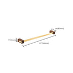 Modern Gold Bathroom Accessory Set Bathroom Shelf Paper Holder Bathroom Accessory Set