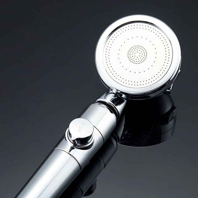 Metal Universal Pressure Shower Head Adjustable Water Flow Handheld Shower Head