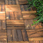 Wood Deck/Patio Floor Tiles with Click Installation Floor Slabs Tiles