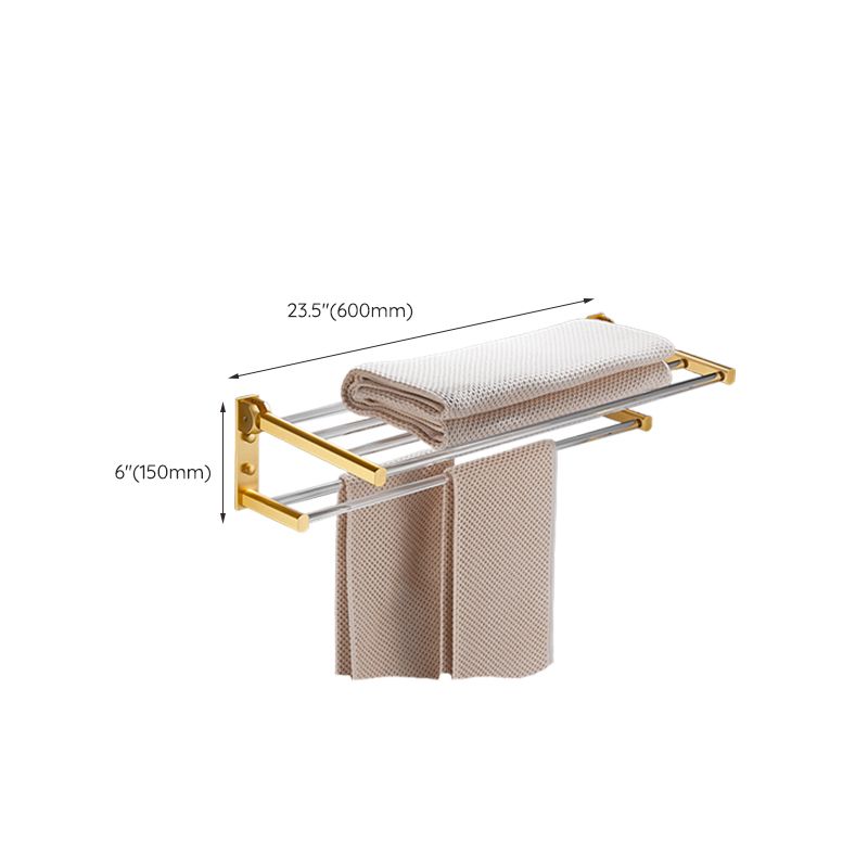 Modern Bathroom Hardware Towel Rail Bath Shelf Bathroom Accessories Set