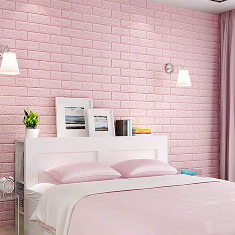 3D-embossed wall panels Color Waterproof Foam Interior wall tile