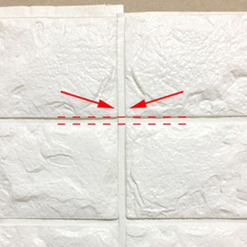Modern Wall Access Panel PVC 3D-embossed Peel and Stick Soundproof Cladding
