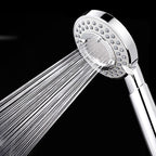 Modern Showerhead Adjustable Spray Pattern Round Showerhead
