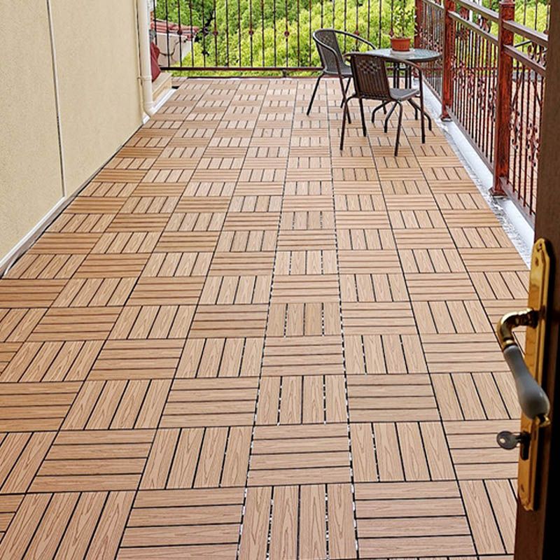 Classic Cover Tile Laying Pattern Wood Outdoor Floor Tile