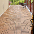 Classic Cover Tile Laying Pattern Wood Outdoor Floor Tile