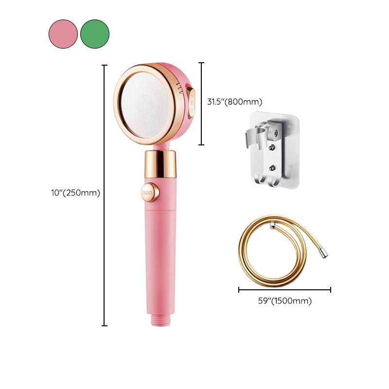 Plastic Shower Head Modern Wall Mounted Adjustable Shower Head