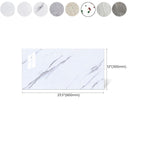 Modern Pearl Wall Protection Element PVC Wall Access Panel Peel and Stick Wall Tile Set of 5