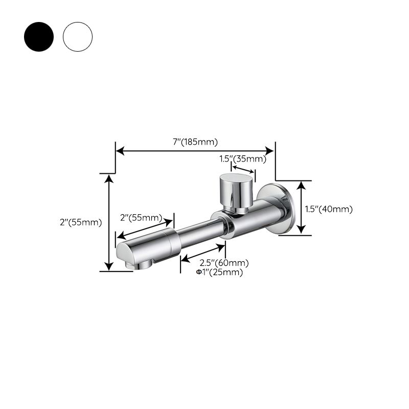 Widely used wall-mounted bathroom sink faucet cross handle low arch faucet