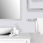 Peel-and-Stick Tile Square Stain-Resistant Mosaic Peel-and-Stick Tile for the Kitchen