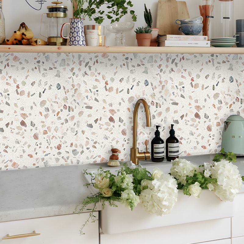 Plastic Peel and Stick Wall Tile Modern Easy Peel and Stick Tile
