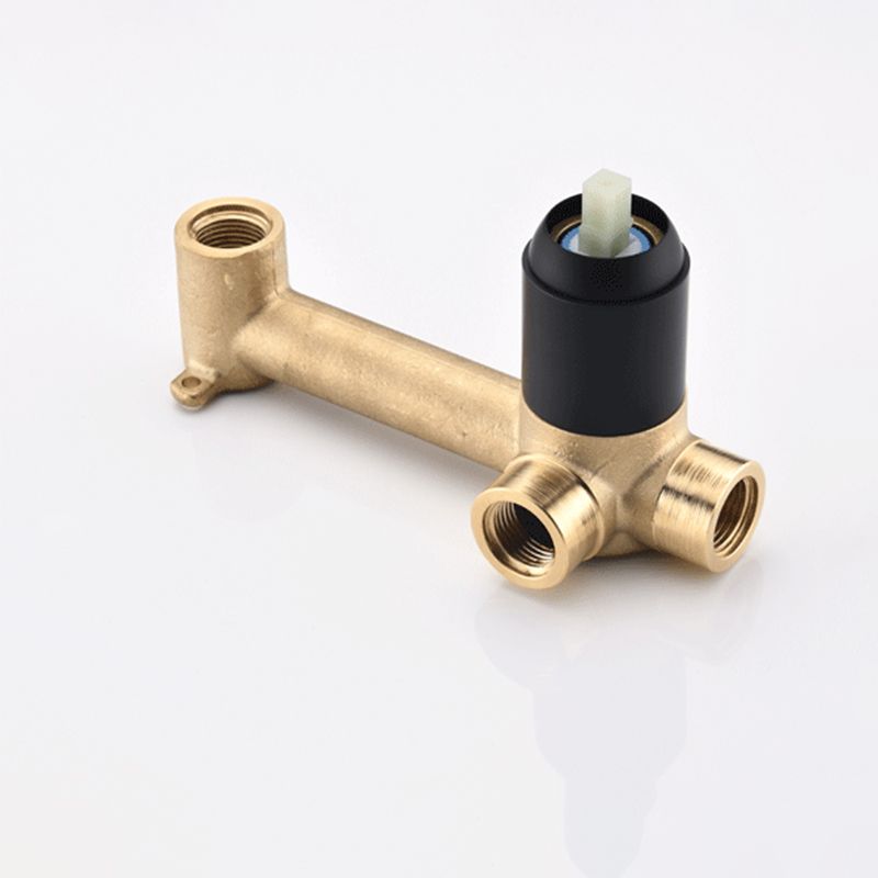 Round Single Handle Bathroom Faucet 2-Hole Wall Mounted Bathroom Faucet with Swivel Head