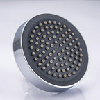 Round Small Upper Shower Head Wall Mount Adjustable Shower Head