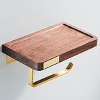 Modern Gold Bathroom Accessory Set Bathroom Shelf Paper Holder Bathroom Accessory Set