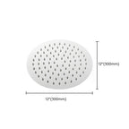 Modern Shower Head Combination Double Shower Head Stainless Steel Wall Mounted Shower Head