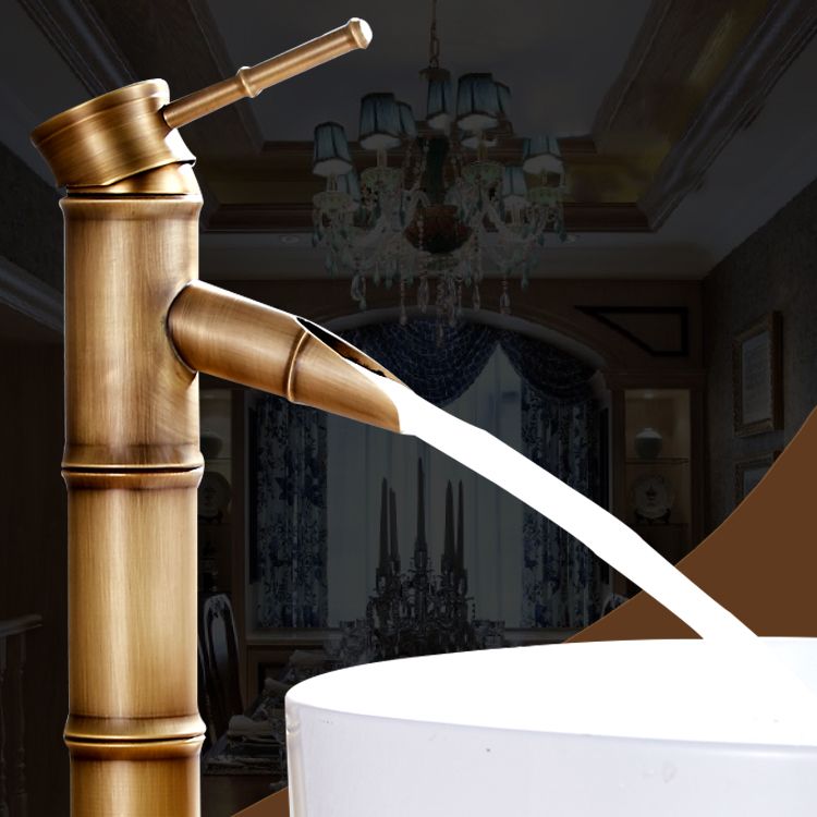 Country House Style Basin Mixer Single Hole Bathroom Fitting