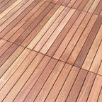 Outdoor Patio Wood Decking Interlocking Plank