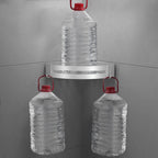 Silver Bathroom Accessory Set Modern Anti-Rust 1/2/3 -piece Bath Shelf