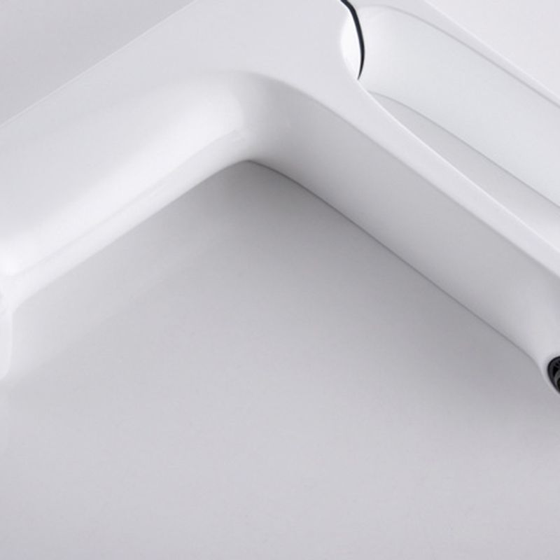 Modern Bathroom Faucet Brass Deep Curve Lever Handle with Faucet Hose