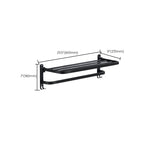 Modern Bathroom Accessories Black Paper Holder Bathroom Shelf Bathroom Accessory Set